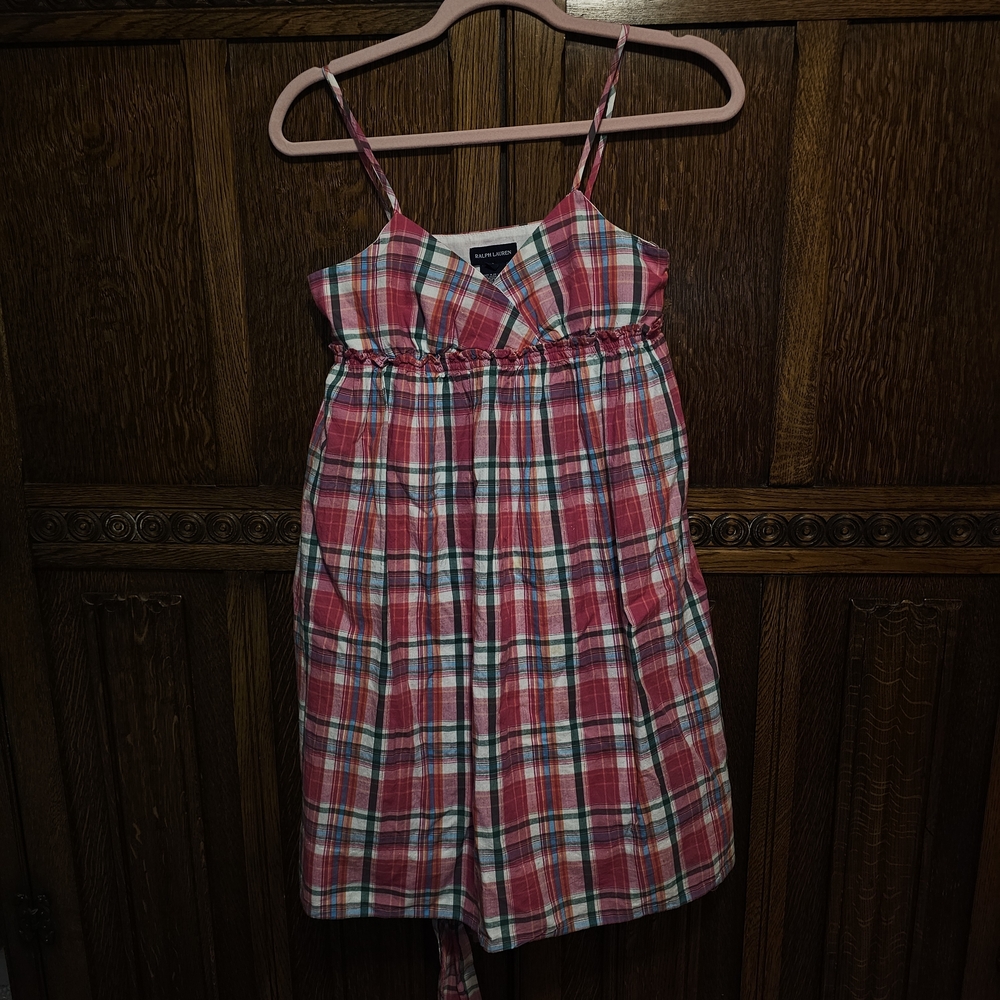 Ralph Lauren Girls Size 16 - Plaid Dress